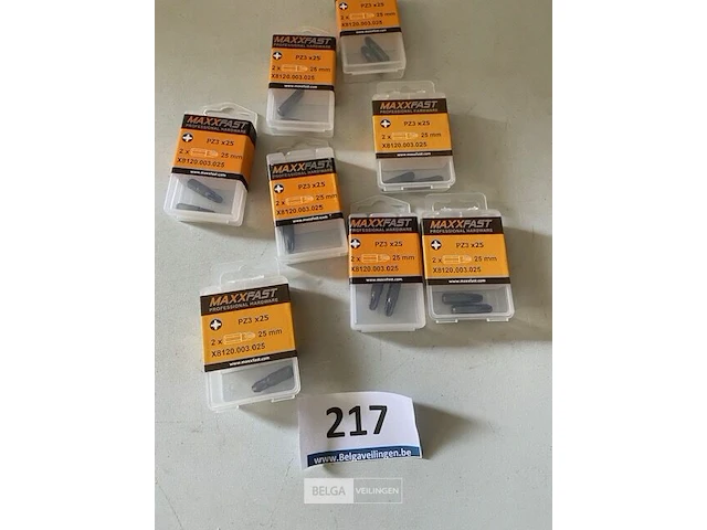 8 x 2 stuks maxxfast bitsen pz3 x25mm - afbeelding 1 van  3