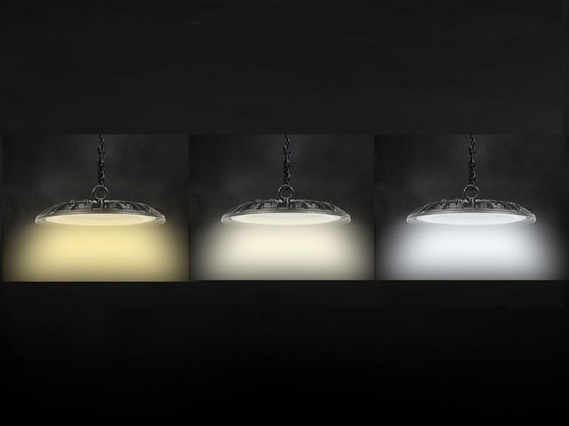 8 x 200w 4000k pro led ufo highbay 3 step switch dimbaar - afbeelding 6 van  6