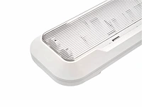 8 x 60cm pro dubbele led tl t8 armaturen waterdicht wit met reflector - afbeelding 2 van  6
