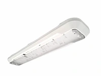 8 x 60cm pro dubbele led tl t8 armaturen waterdicht wit met reflector - afbeelding 1 van  6