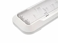 8 x 60cm pro dubbele led tl t8 armaturen waterdicht wit met reflector - afbeelding 2 van  6