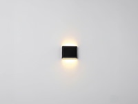 8 x 6w led wandlamp duo licht zwart warm wit waterdicht - afbeelding 7 van  9