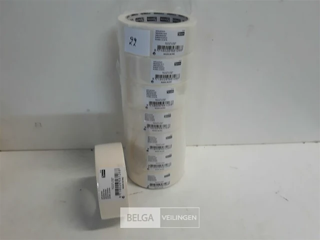 8 x afplaktape 35mm x 25 m - afbeelding 1 van  3