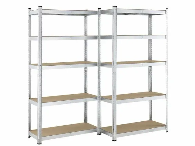 8 x basic opbergplanken set van 8 180 x 90 x 40 cm - afbeelding 2 van  6