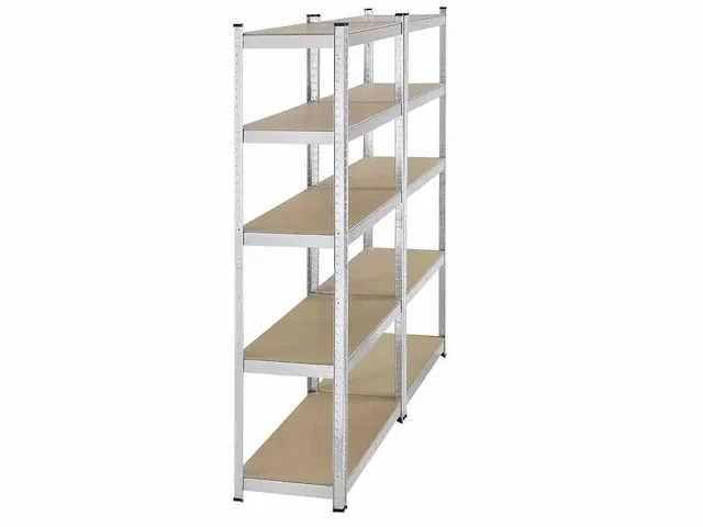 8 x basic opbergplanken set van 8 180 x 90 x 40 cm - afbeelding 4 van  6