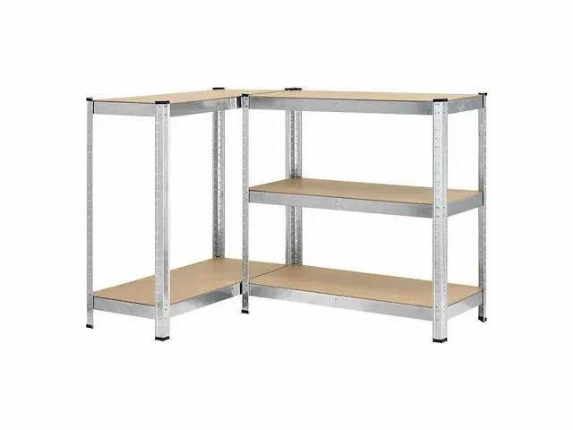 8 x basic opbergplanken set van 8 180 x 90 x 40 cm - afbeelding 5 van  6