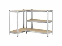8 x basic opbergplanken set van 8 180 x 90 x 40 cm - afbeelding 5 van  6