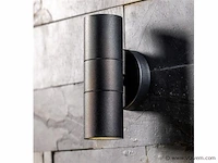 8 x black tubular eco 2.0 buitenarmatuur - afbeelding 2 van  8