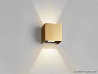 8 x cube motion wand armaturen goud - afbeelding 8 van  8
