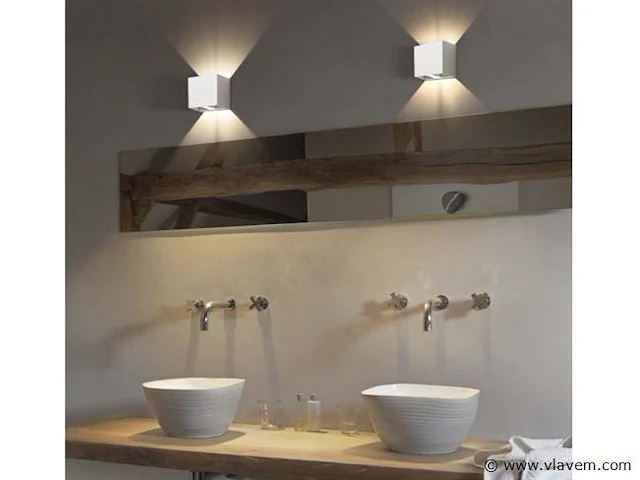 8 x cube motion wand armaturen wit - afbeelding 2 van  11