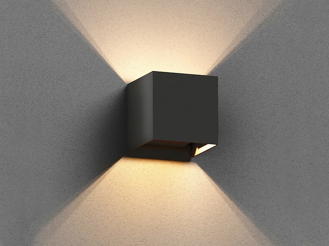 8 x cube motion wand armaturen zwart - afbeelding 1 van  9