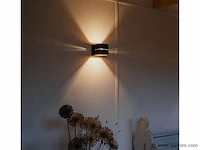 8 x cube split wand opbouw spot zwart/goud - afbeelding 6 van  8