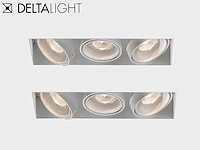 8 x deltalight triple minigrid in trimless - afbeelding 1 van  6