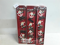 8 x deurhanger hout kerstmannen 45 cm - afbeelding 2 van  3