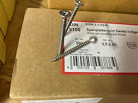 8 x dozen inox houtschroeven - afbeelding 4 van  7