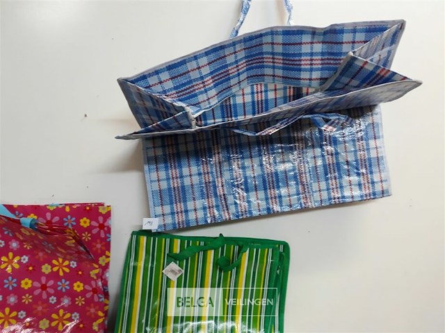 8 x draagtas met rits 3 assorti - afbeelding 3 van  3