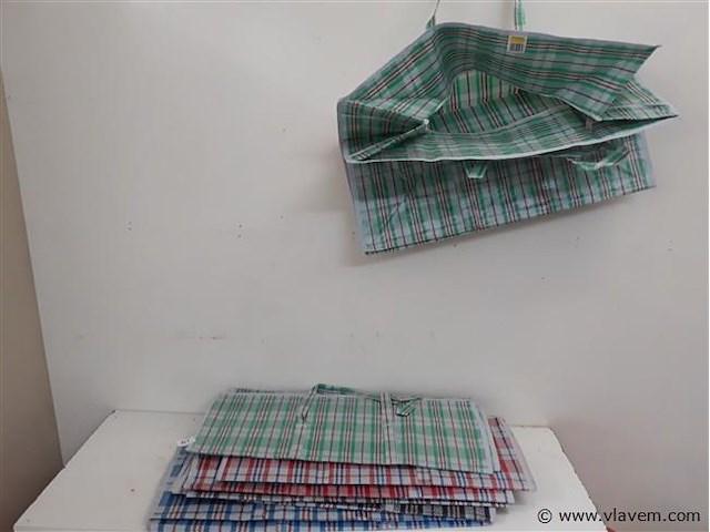 8 x draagtas met rits 55x45x28 cm - afbeelding 1 van  2