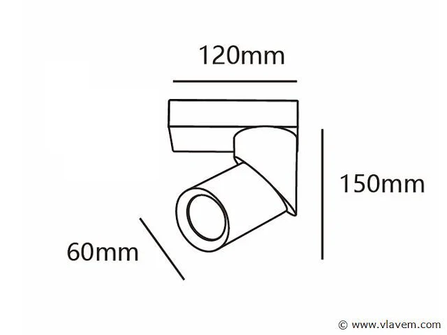 8 x falka minimal 1.0 kantelbare design spot - afbeelding 7 van  8