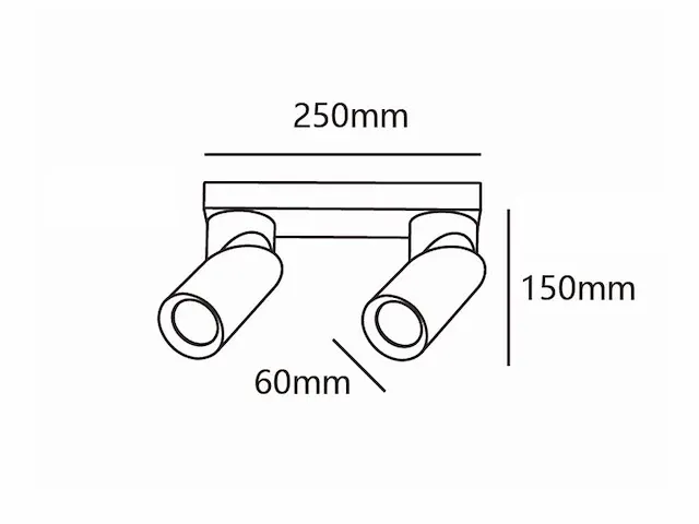 8 x falka minimal 2.0 kantelbare design spot - afbeelding 3 van  6