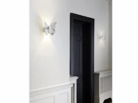 8 x farfalina wandlamp zwart wit - afbeelding 2 van  8