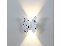 8 x farfalina wandlamp zwart wit - afbeelding 3 van  8