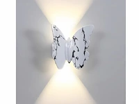 8 x farfalina wandlamp zwart wit - afbeelding 6 van  8