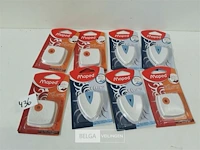8 x gom 5 cm e-lips maped 2 assorti - afbeelding 1 van  3