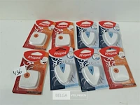 8 x gom 5 cm e-lips maped 2 assorti - afbeelding 1 van  3