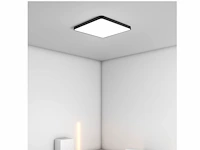 8 x gt atla plafond led lamp zwart - afbeelding 4 van  4