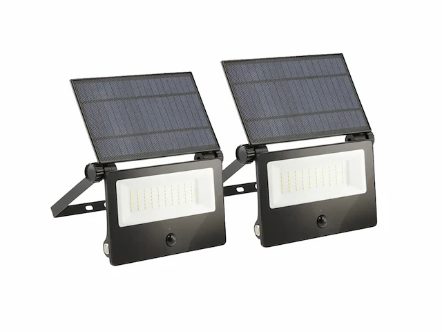 8 x gt lumino solar breedstraler + pir - afbeelding 1 van  9