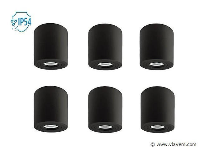 8 x gt tube spatwaterdichte opbouwspot - afbeelding 9 van  9