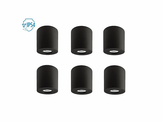 8 x gt tube spatwaterdichte opbouwspot - afbeelding 2 van  9