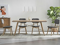 8 x gu10 decoratief hanglamp cilinder 24cm zand wit - afbeelding 3 van  6