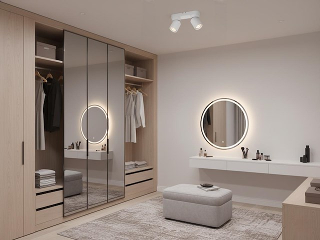 8 x gu10 opbouwspot armatuur dubbel cilinder zand wit draaibaar - afbeelding 1 van  6