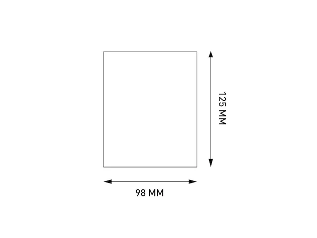 8 x gu10 opbouwspot armatuur rechthoekig wit kantelbaar 12,5cm - afbeelding 6 van  6