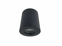 8 x gu10 waterdicht opbouwspot armatuur zwart 9,5cm - afbeelding 2 van  5