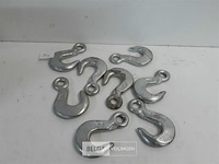 8 x hijshaken verzinkt 500 kg - afbeelding 2 van  3