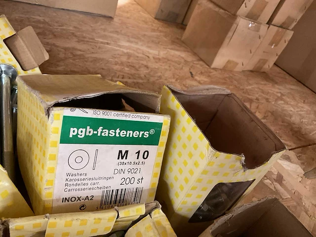 8 x houtdraadbouten; sluitringen - afbeelding 6 van  6