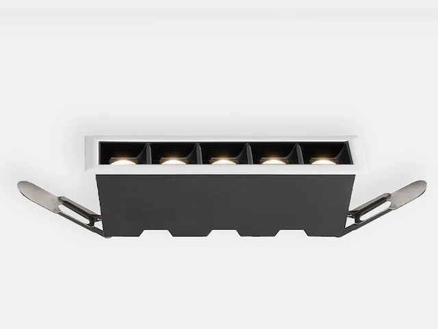 8 x intec sinkro 5 lichts mini grid armatuur - afbeelding 6 van  11