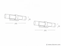 8 x inteq vega aqualight spiegel armatuur - afbeelding 2 van  5