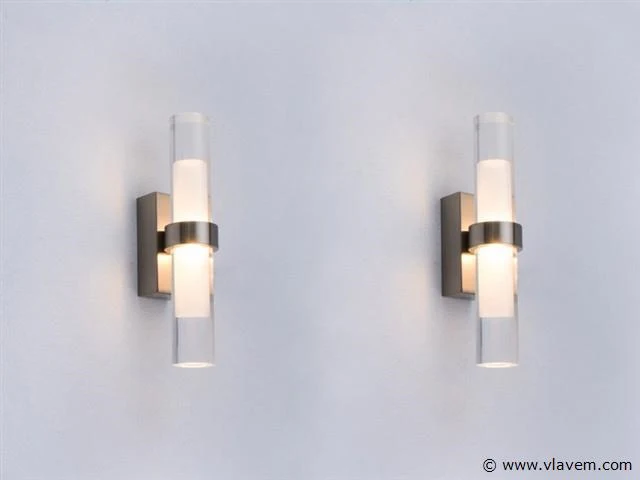 8 x inteq vega aqualight spiegel armatuur - afbeelding 6 van  6