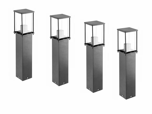 8 x keni 50 buiten lamp dimbaar zwart - afbeelding 5 van  7