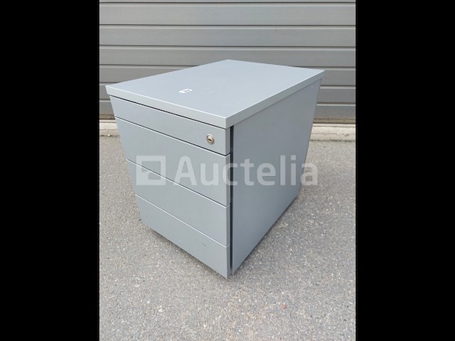 8 x ladeblokken hout grijs topblad - afbeelding 2 van  5