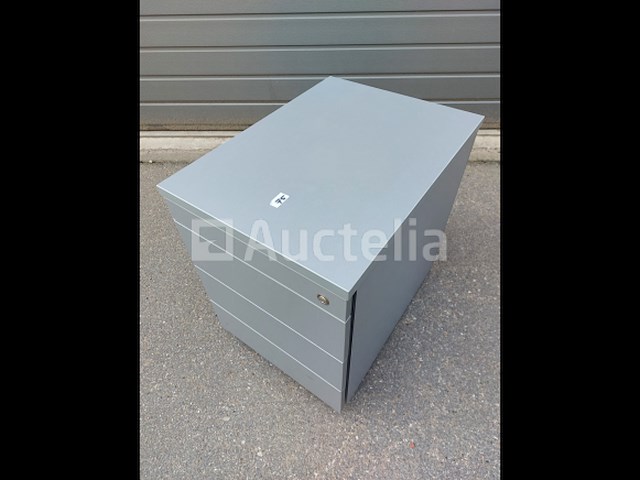 8 x ladeblokken hout grijs topblad - afbeelding 3 van  5