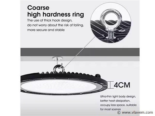 8 x led led highbay pro line slim 150 watt - afbeelding 9 van  11