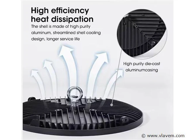 8 x led led highbay pro line slim 150 watt - afbeelding 10 van  11