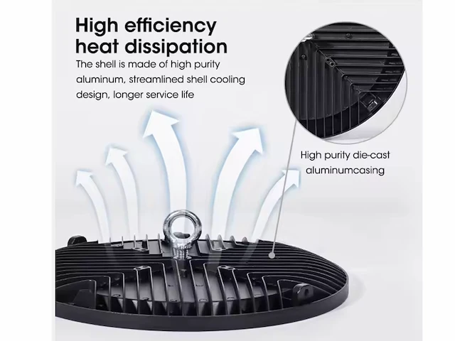 8 x led led highbay pro line slim 150 watt - afbeelding 11 van  12