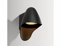 8 x macan wand lamp dimbaar zwart - afbeelding 2 van  7