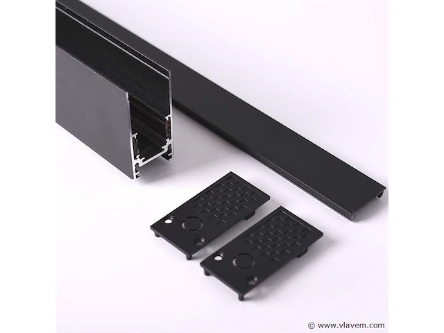 8 x magnetische opbouwrail 48v – 3 meter. - afbeelding 1 van  5