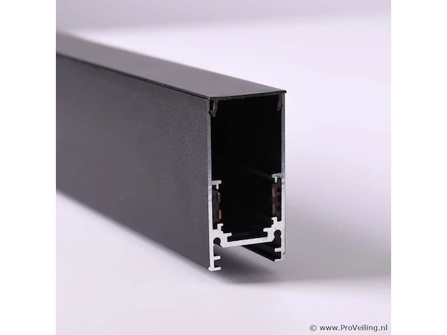 8 x magnetische rail in opbouw 20mm 48v - 3 meter - afbeelding 2 van  5